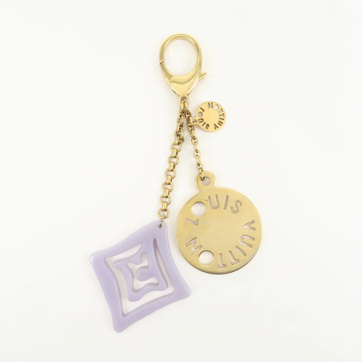 Louis Vuitton Bag Charm Lilas