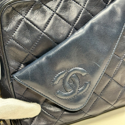 Chanel Caméra Navy