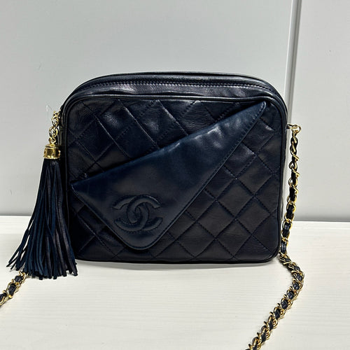 Chanel Caméra Navy