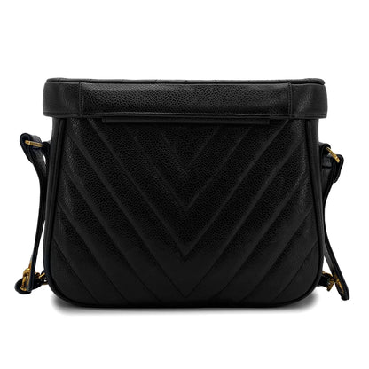 Chanel vanity chevrons crossbody