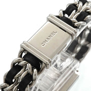 Chanel montre Première silver taille L