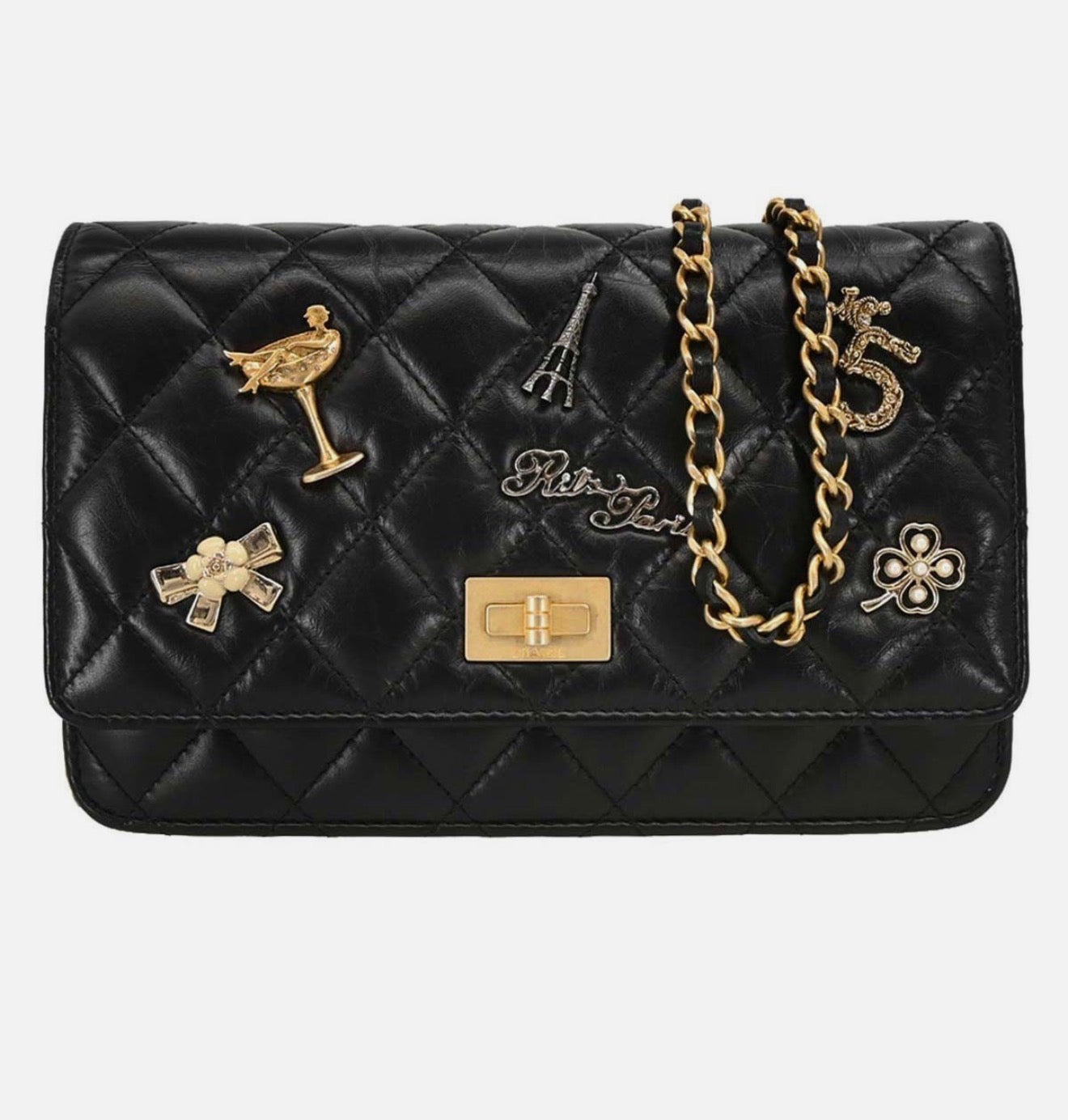 Chanel Wallet on Chain Lucky Charms