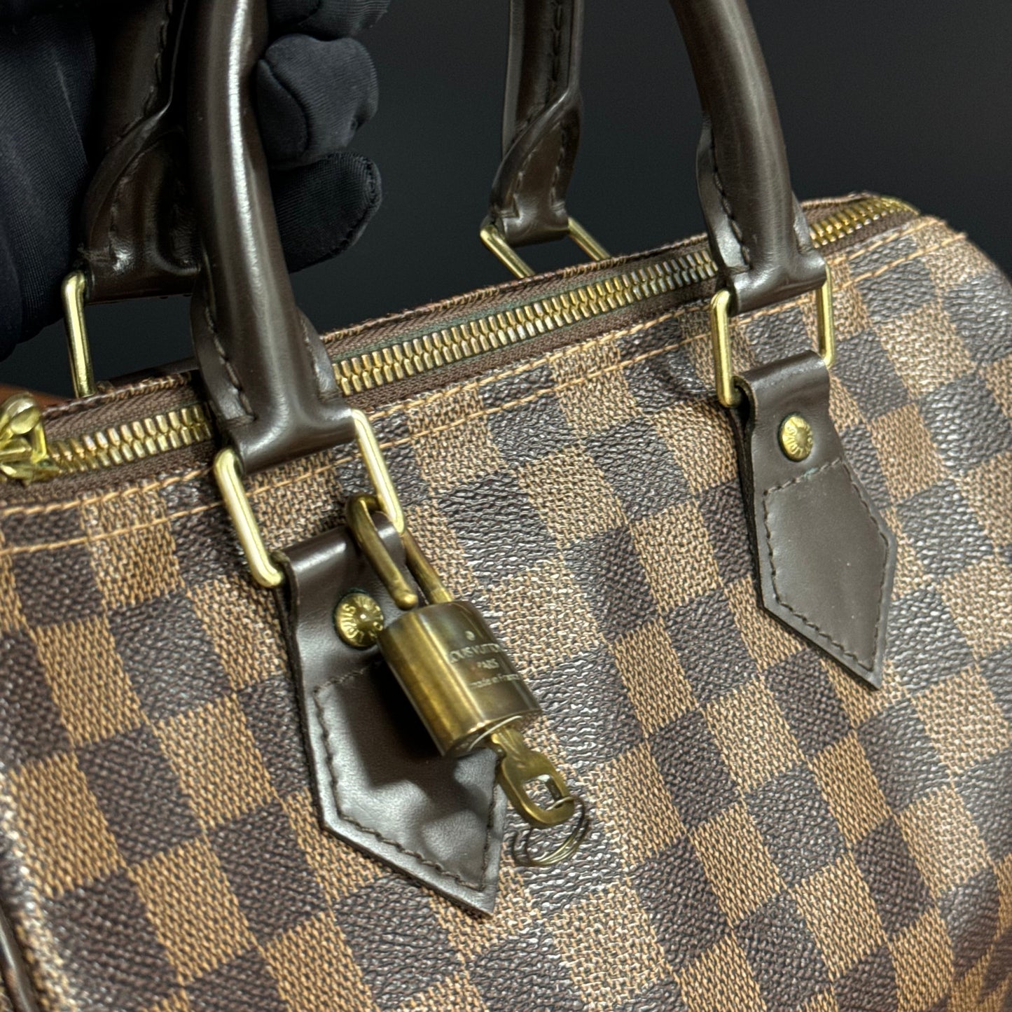 Speedy 30 Damier bandoulière