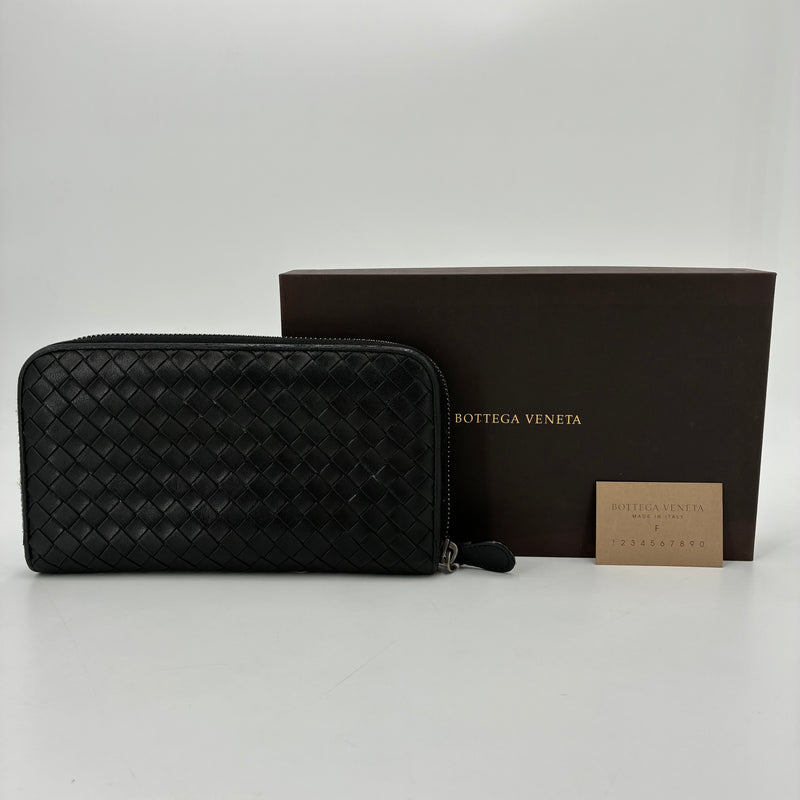 Bottega Veneta Portefeuille Long Intreciatto