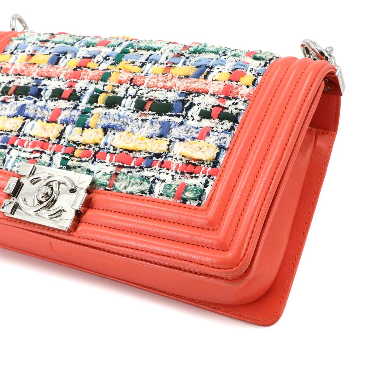 Chanel Boy tweed Lesage