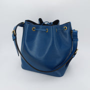Louis Vuitton Noé PM épi bleu