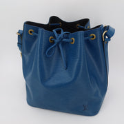 Louis Vuitton Noé PM épi bleu