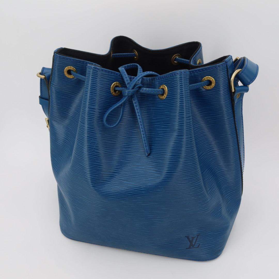 Louis Vuitton Noé PM épi bleu