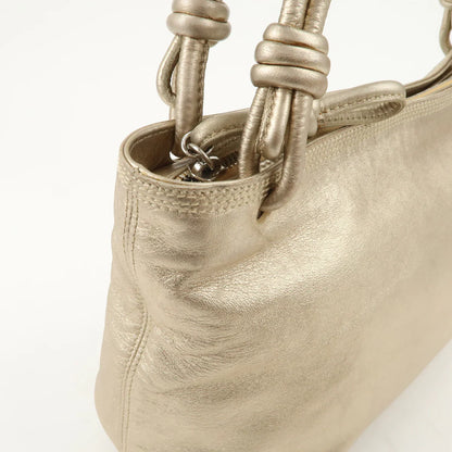 Loewe sac ou pochette dorée XL