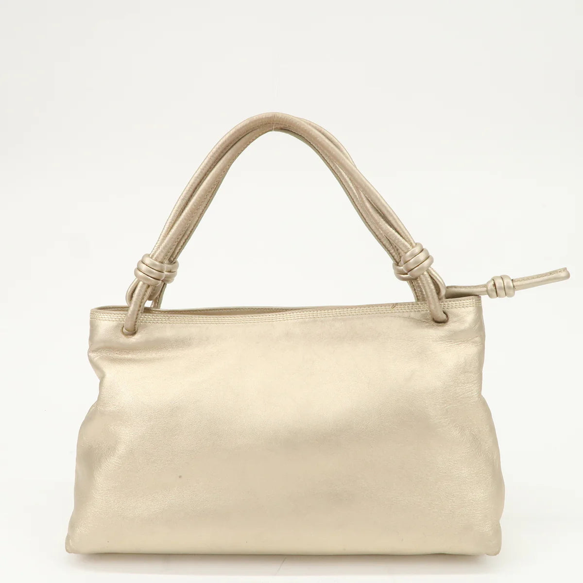 Loewe sac ou pochette dorée XL