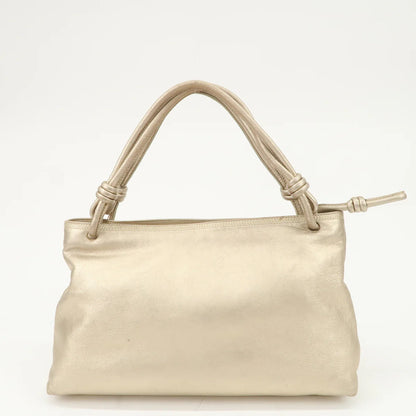 Loewe sac ou pochette dorée XL