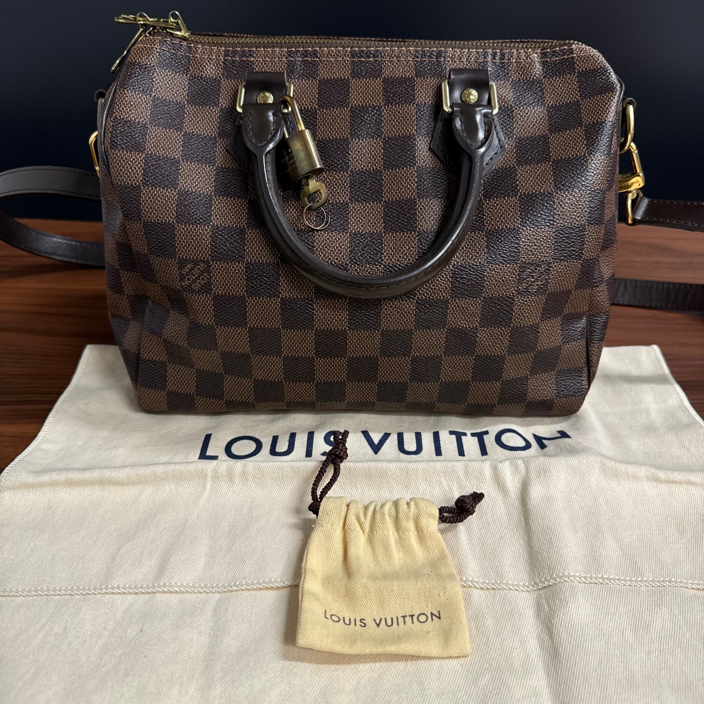 Speedy 30 Damier bandoulière