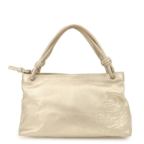 Loewe sac ou pochette dorée XL