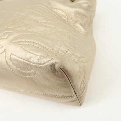 Loewe sac ou pochette dorée XL