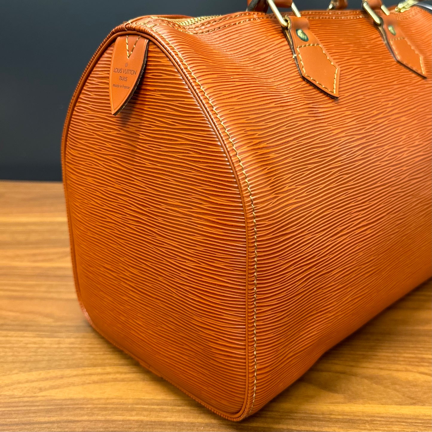 Sac Speedy 30 cognac épi Louis Vuitton