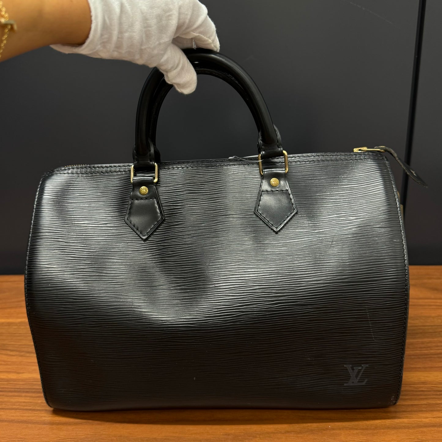 Sac Speedy 30 épi noir LV