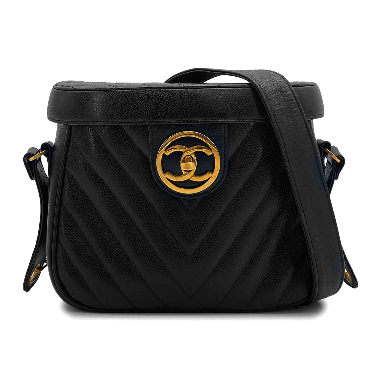 Chanel vanity chevrons crossbody