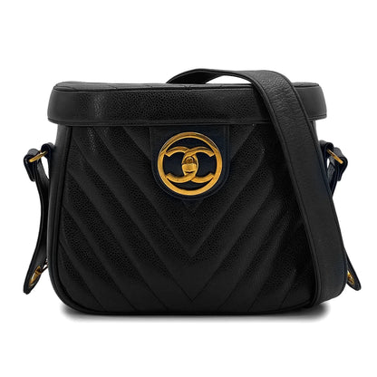 Chanel vanity chevrons crossbody