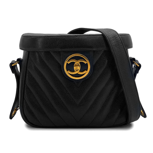 Chanel vanity chevrons crossbody