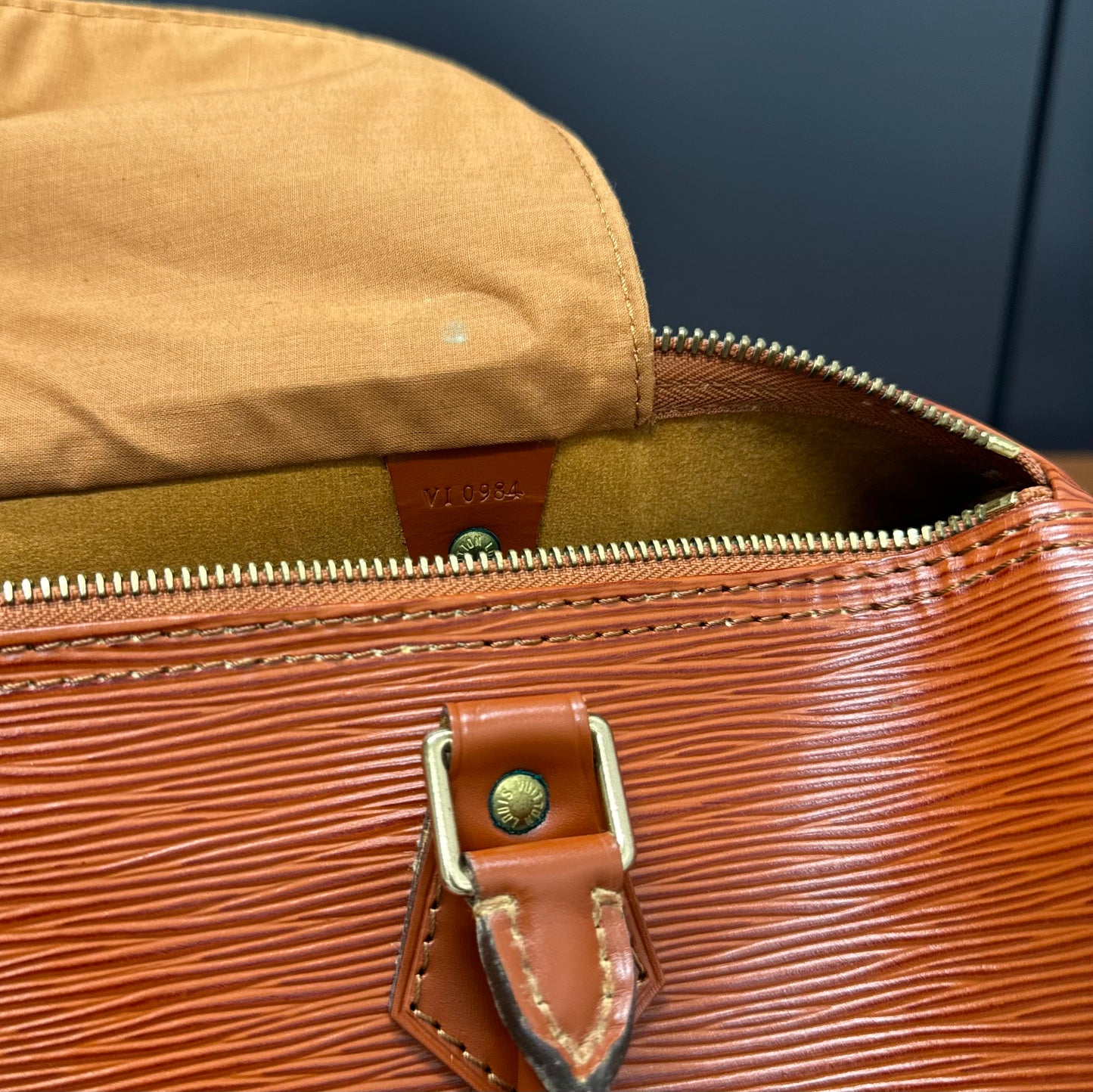 Sac Speedy 30 cognac épi Louis Vuitton