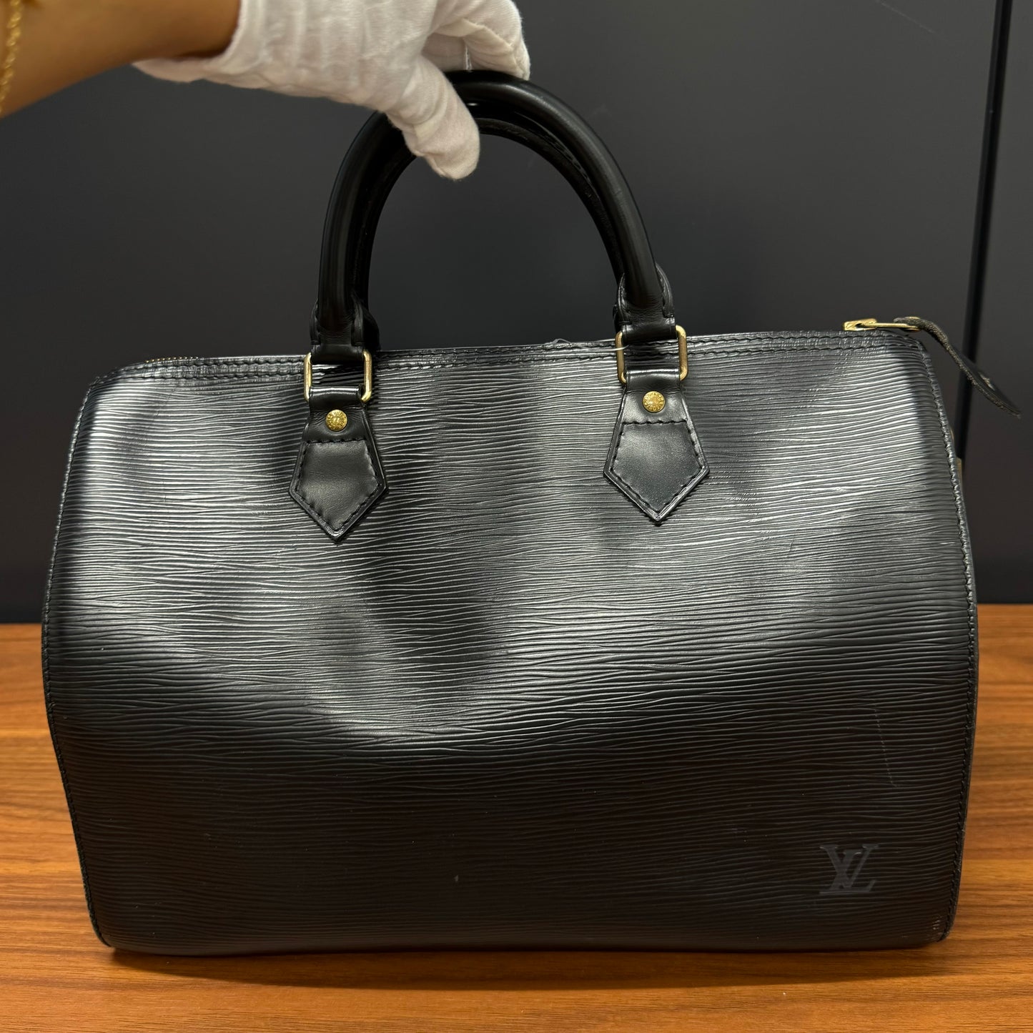 Sac Speedy 30 épi noir LV