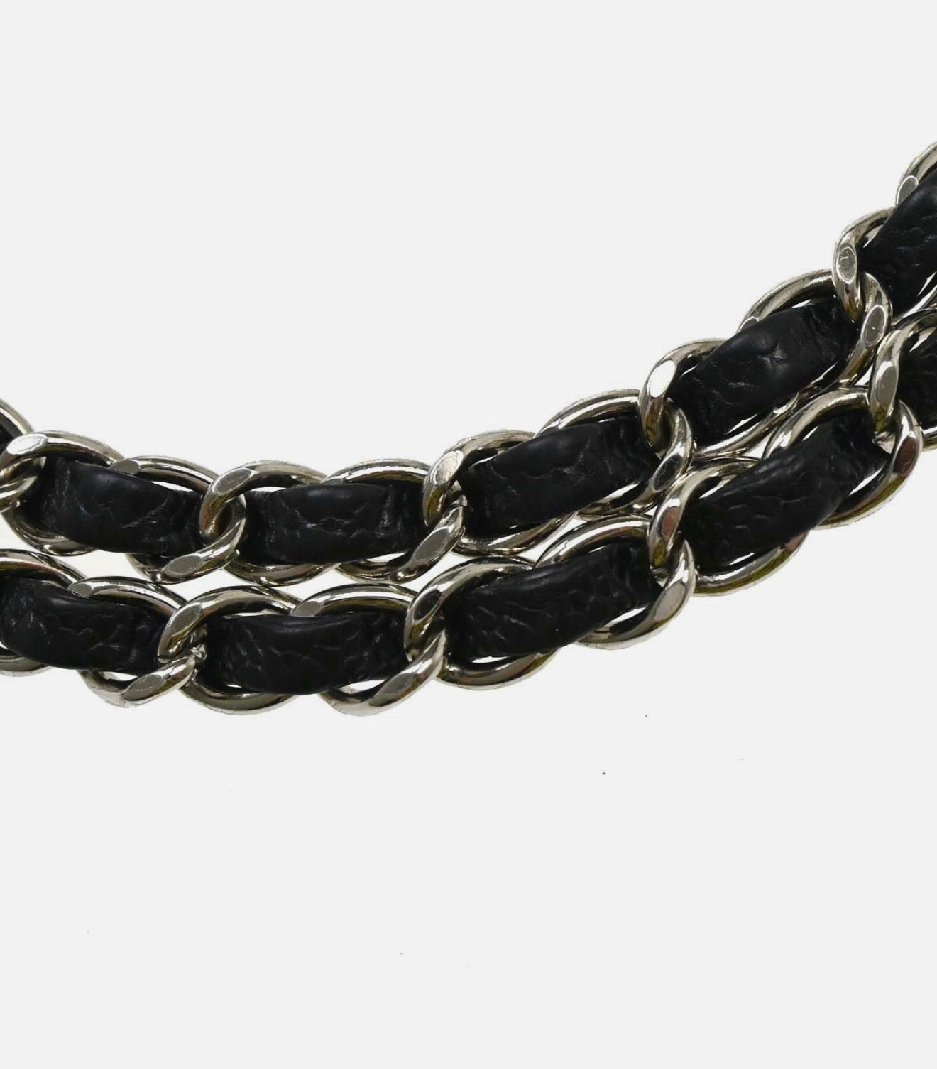 Chanel Timeless 11.12 caviar silver