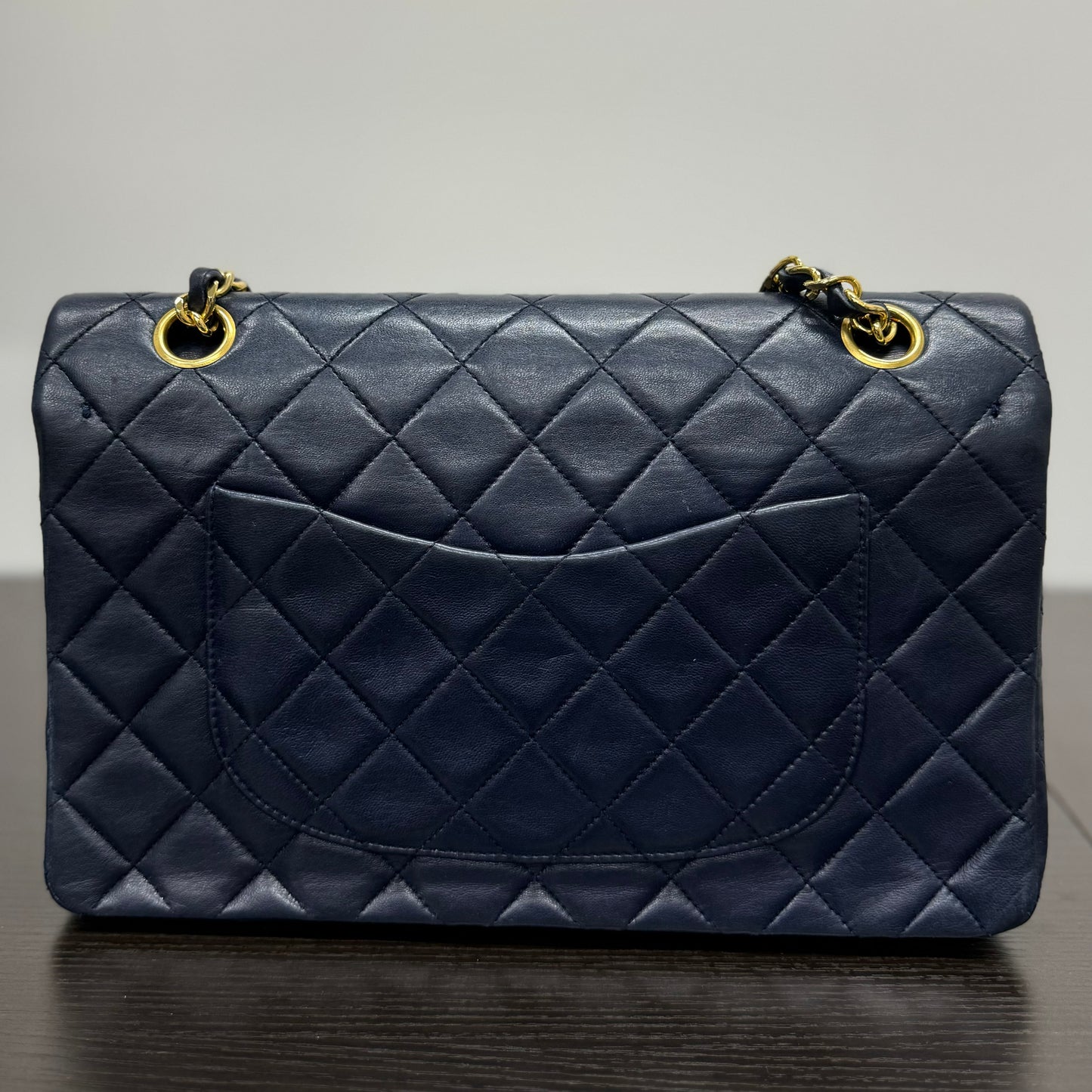 Sac Chanel timeless medium 1112 bleu marine