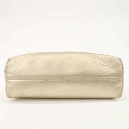 Loewe sac ou pochette dorée XL