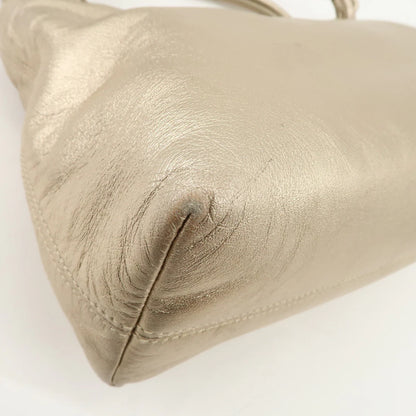 Loewe sac ou pochette dorée XL