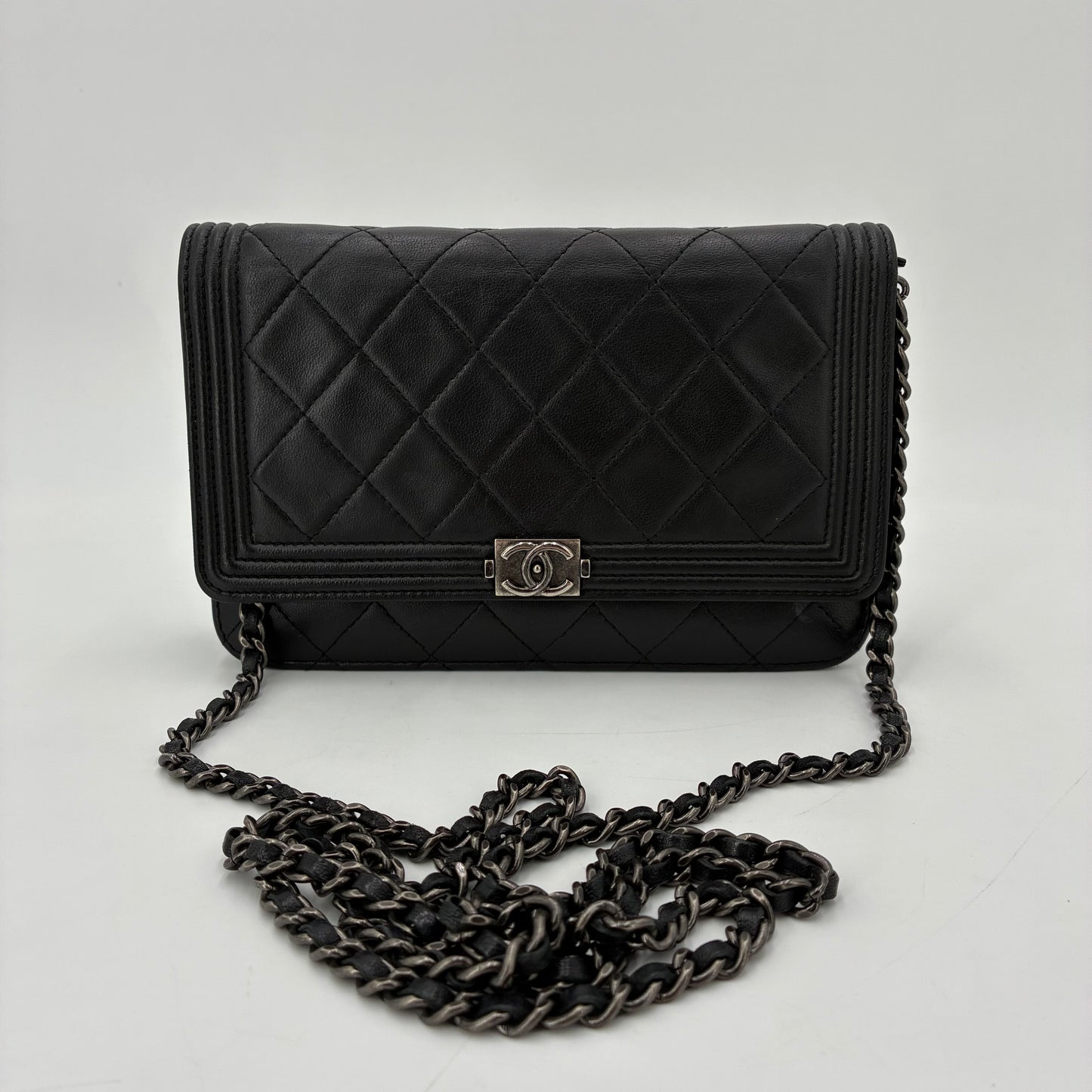 Chanel Boy Wallet On Chain