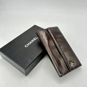 Trifold Flap Wallet Portefeuille Chanel