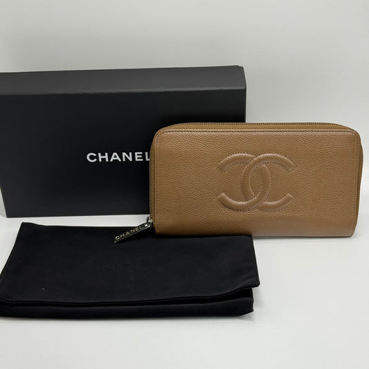 Chanel Portefeuille veau grainé