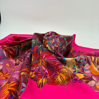 Hermès Carré Fleurs et Carlines