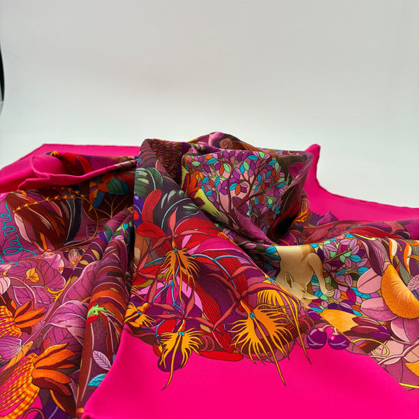 Hermès Carré Fleurs et Carlines
