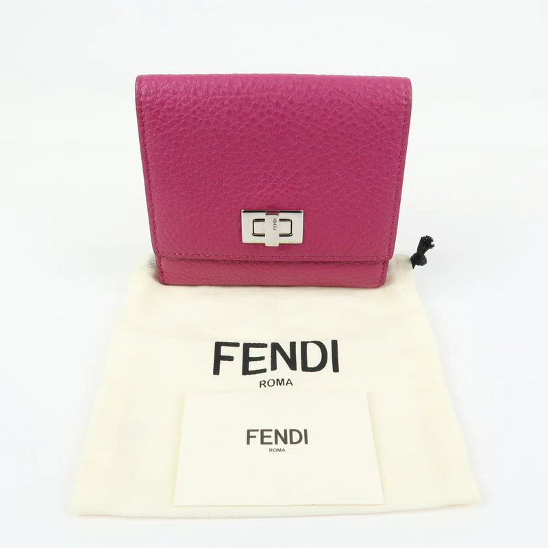 Fendi Portefeuille framboise
