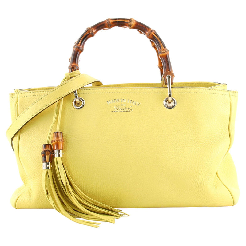 Gucci grand shopping bamboo