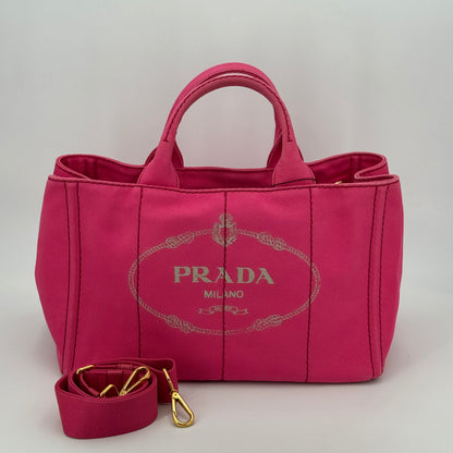 Prada Cabas Canapa GM