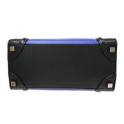 Céline Luggage bleu et noir