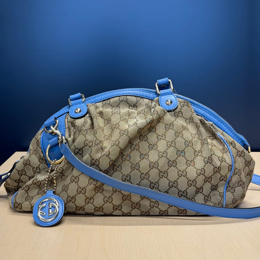 Gucci Shopping bleu