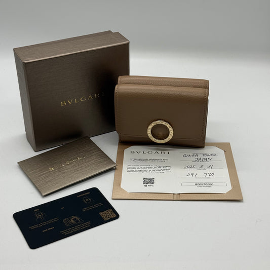 Bvlgari Portefeuille à Trois Volets