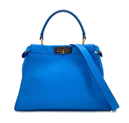 Fendi Peekaboo Soft - Bleu