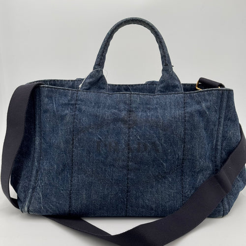 Prada Canapa en denim MM