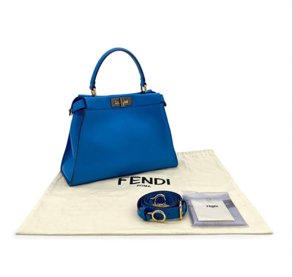 Fendi Peekaboo Soft - Bleu
