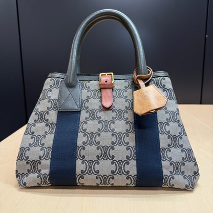 Celine shopping denim triomphe