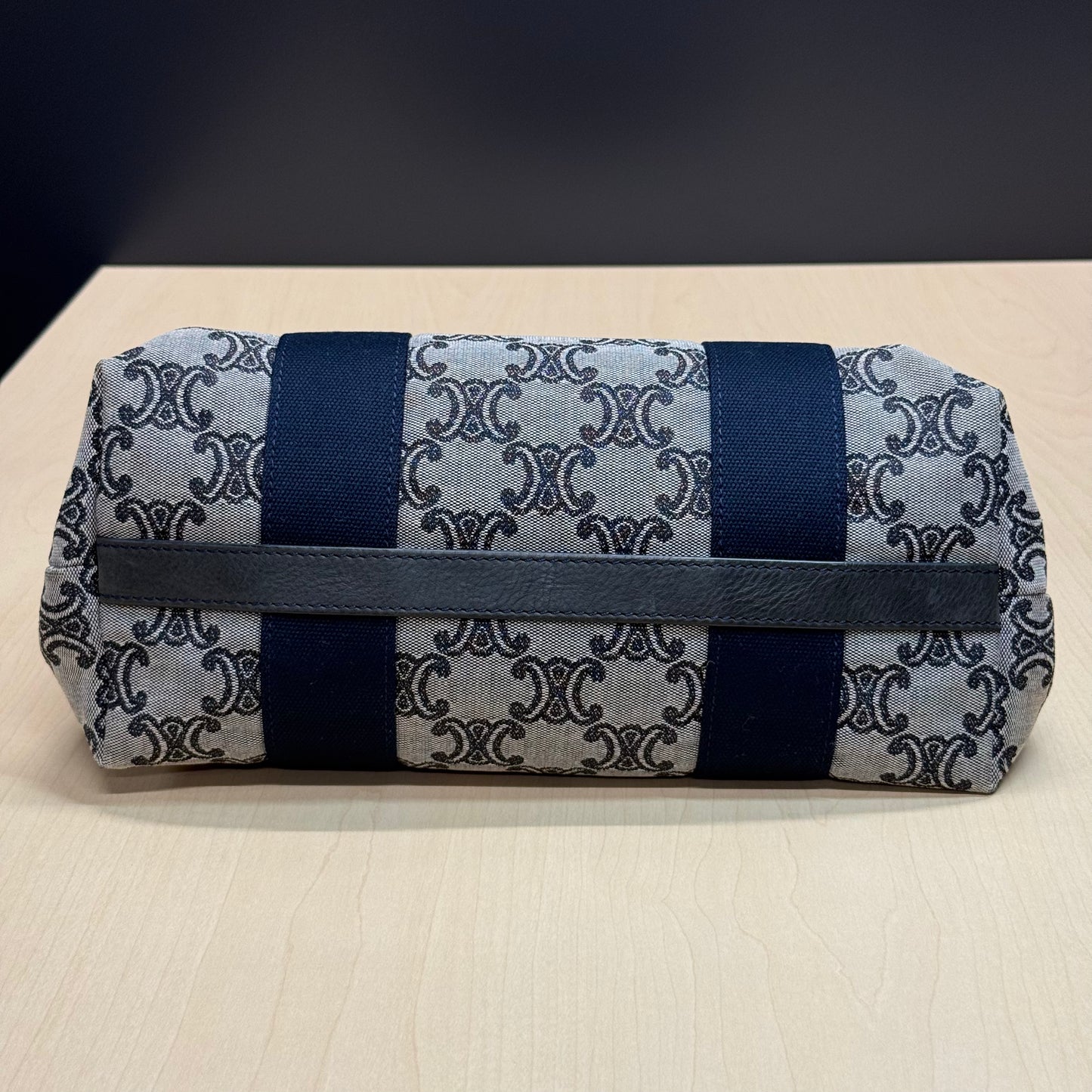 Celine shopping denim triomphe