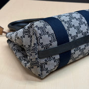 Celine shopping denim triomphe