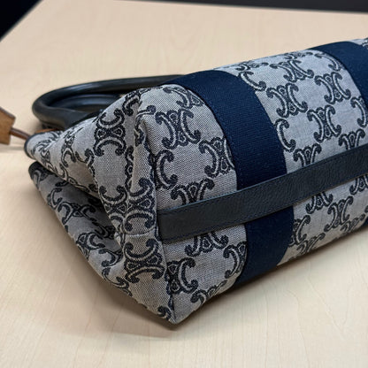 Celine shopping denim triomphe