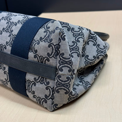 Celine shopping denim triomphe