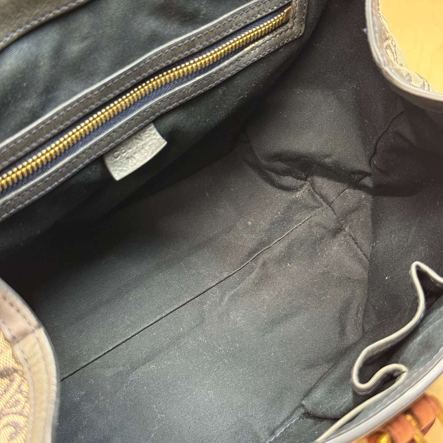 Celine shopping denim triomphe