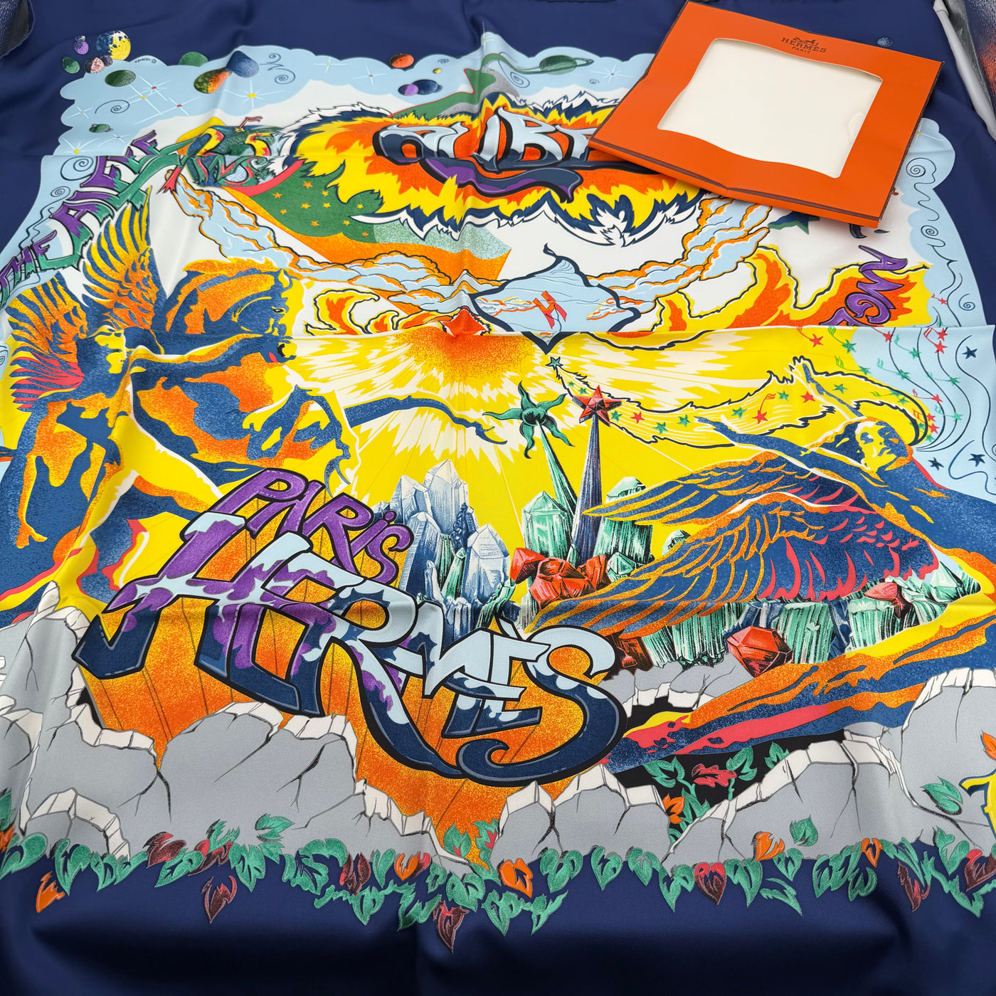 Hermès Carré «  Aube »